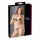 Cottelli - conjunto de lingerie bordado brilhante - preto - L