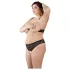 Cottelli Plus Size - conjunto de lingerie com pérolas - preto - XL