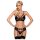 Obsessive - lingerie set com strass - preto - L/XL
