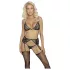 Kissable - conjunto de lingerie (preto)