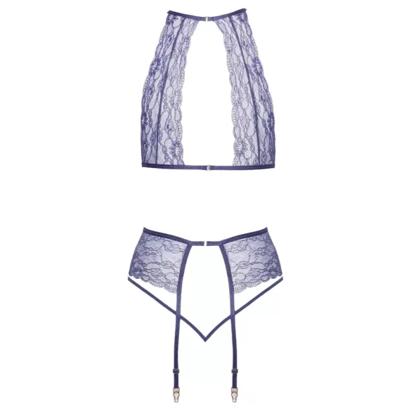 Kissable - conjunto de lingerie de renda (roxo) - L/XL