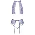 Kissable - conjunto de lingerie de renda (roxo) - L/XL