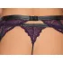 Cottelli Bondage - conjunto de lingerie e algemas (preto-roxo)