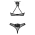 Obsessive - conjunto lingerie sensual feminino - renda preta