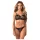 Obsessive Dominna - conjunto de lingerie com sutiã de tiras - preto