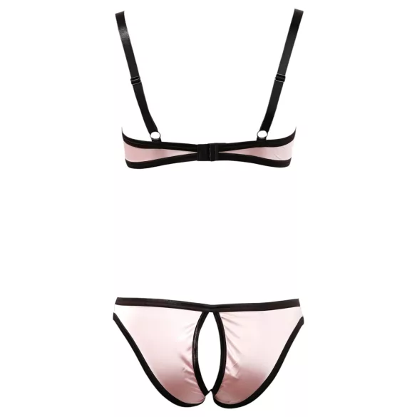 Cottelli - conjunto lingerie com sutiã levantador listrado - 85B/L