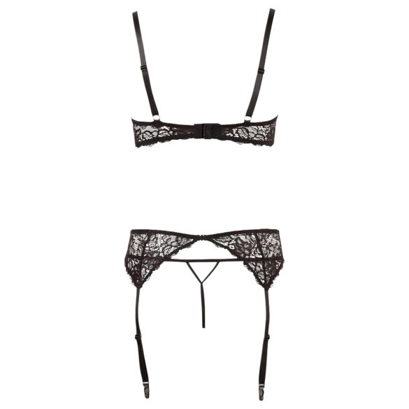 Abierta Fina - Atraente lingerie em renda - trio encantador