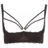 Cottelli Plus Size - sutiã com tiras e anel - preto - 90D