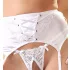 Cottelli - conjunto de sutiã meia-taça rendado com amarração - branco - 85C/L