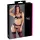 Cottelli - conjunto lingerie aberta rendada - preto - L