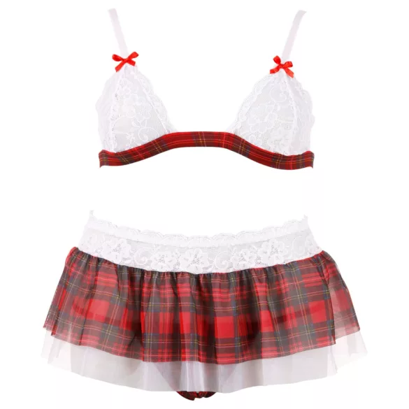 Cottelli - fantasia colegial sexy - conjunto sutiã - L