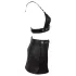 Cottelli - conjunto de top e minissaia de couro sintético (preto)