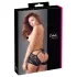 Cottelli - Calcinha fio dental rendada - preto - M