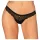 Obsessive Chemeris - tanga sexy feminina - renda preta - XL/XXL