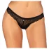 Obsessive Chemeris - tanga sexy feminina - renda preta