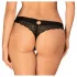 Obsessive Chemeris - tanga sexy feminina - renda preta