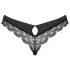 Obsessive Chemeris - tanga sexy feminina - renda preta