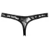 Cottelli - Tanga sexy rendada - preto - M