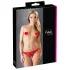 Cottelli - Tanga sexy de renda - vermelho - XL