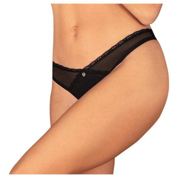 Obsessive Latinesa - tanga aberto (preto) - XL/XXL