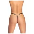 Cottelli - tanga fio dental aberta com detalhe - preto (S-L)