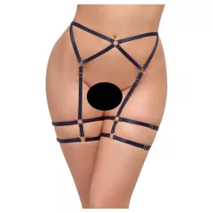 Cottelli - tanga feminina fina - preto