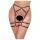 Cottelli - tanga feminina fina - preto