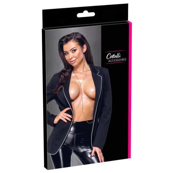 Cottelli - corrente corporal feminina dourada