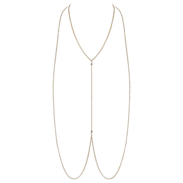 Cottelli - corrente corporal feminina dourada