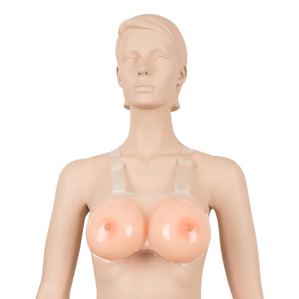Cottelli - seios de silicone push-up removíveis (2x600g)