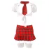 Cottelli - Fantasia colegial feminina - conjunto 5 peças - M