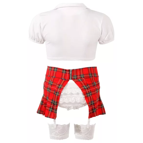 Cottelli - Fantasia colegial feminina - conjunto 5 peças - XL