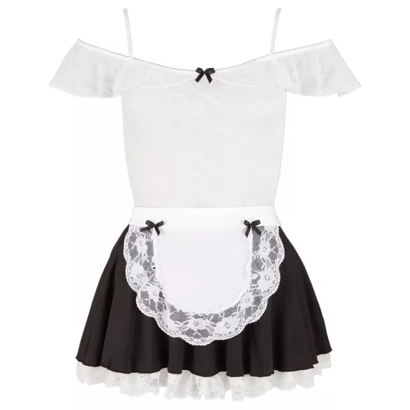 Cottelli - Fantasia de empregada sexy - renda - lingerie - M