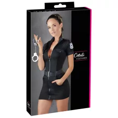 Cottelli Police - fantasia policial feminina - vestido preto