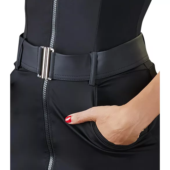 Cottelli Police - fantasia policial feminina - vestido preto - L