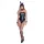Cottelli Bunny - fantasia coelhinha sexy brilhante - conjunto 5 peças
