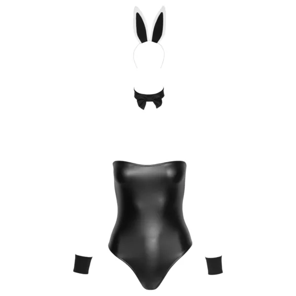 Cottelli Bunny - fantasia coelhinha sexy brilhante - conjunto 5 peças - M