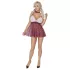 Cottelli - fantasia colegial sexy - vermelho e branco - M