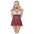 Cottelli - fantasia colegial sexy - vermelho e branco - L