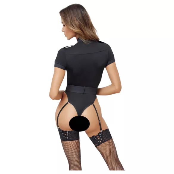 Cottelli - fantasia policial feminina - preto - L