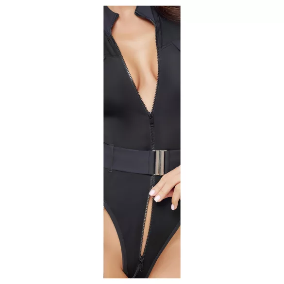 Cottelli - fantasia policial feminina - preto - L