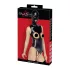 Bad Kitty - body aberto embaixo e em cima com máscara oral - preto