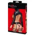 Bad Kitty - conjunto lingerie BDSM - preto