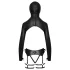 Bad Kitty - conjunto lingerie BDSM - preto