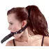 Fetish - mordaça com dildo - preto