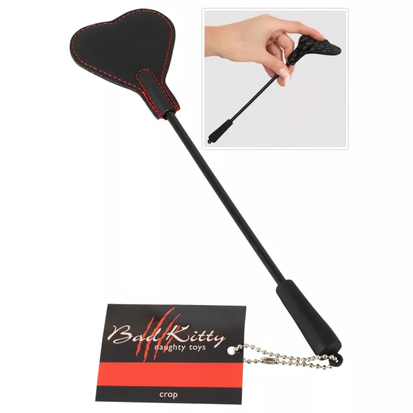 Bad Kitty - Vara mágica com coração - chicote/batidor (25 cm)