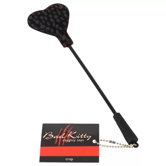 Bad Kitty - Vara mágica com coração - chicote/batidor (25 cm)