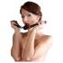 Bad Kitty - bola oral de silicone pequena - preto