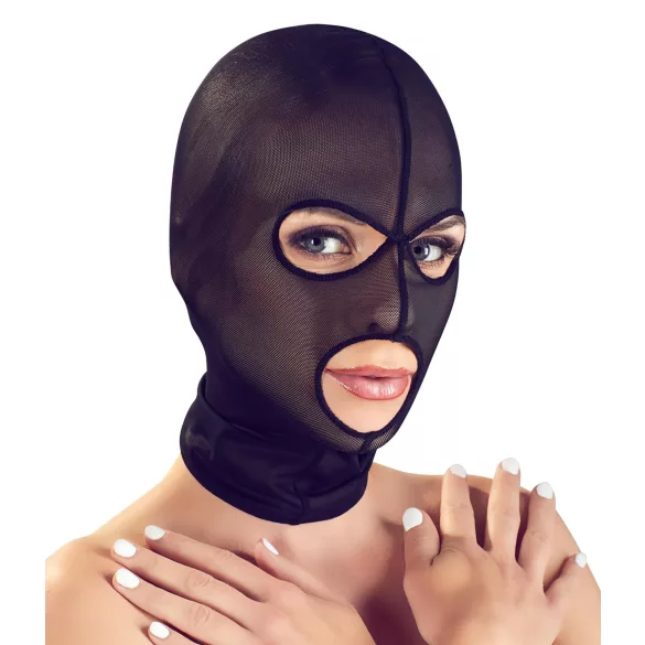 Bad Kitty - máscara oral com rede - preto