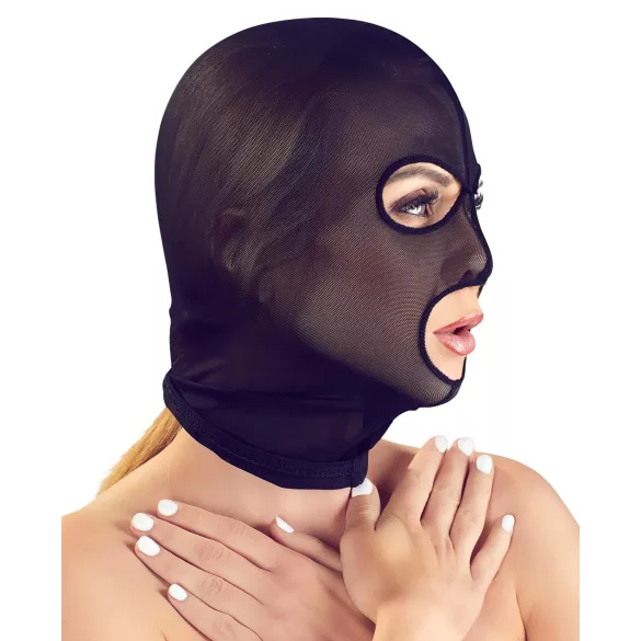 Bad Kitty - máscara oral com rede - preto
